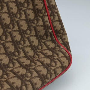 Pre-owned Christian Dior Rasta Trotter Messenger beige×Multicolour PVC coated canvas shoulderbag | stylenewstar