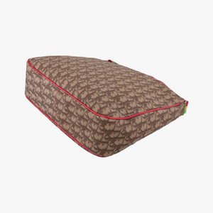 Pre-owned Christian Dior Rasta Trotter Messenger beige×Multicolour PVC coated canvas shoulderbag | stylenewstar