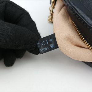 Secondhand Gucci Ophidia Black Leather 550618 shoulderbag | stylenewstar