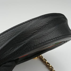 Secondhand Gucci Ophidia Black Leather 550618 shoulderbag | stylenewstar