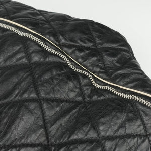 Pre-owned Chanel East West 2.55 Black Leather 37697 shoulderbag | stylenewstar