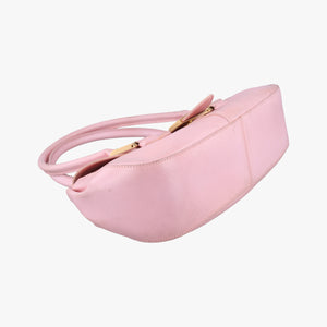 Pre-owned Fendi Logo flap bag Pink Leather 8BN116 handbag | stylenewstar