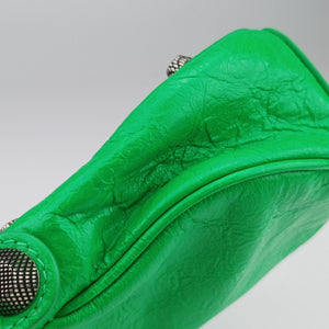 Secondhand Balenciaga Le Cagole Green lambskin shoulderbag | stylenewstar