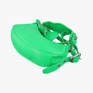 Secondhand Balenciaga Le Cagole Green lambskin shoulderbag | stylenewstar