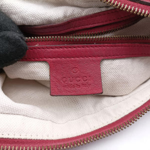 Pre-owned Gucci Miss GG Hobo khaki canvas×leather 326514 shoulderbag | stylenewstar