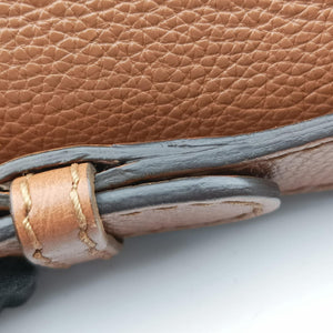Pre-owned Gucci Marrakech Messenger Brown leather 257024 shoulderbag | stylenewstar
