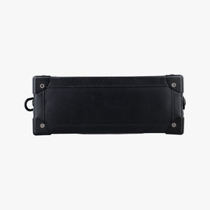 Pre-owned Louis Vuitton SOFT TRUNK Noir MONOGRAM MESH×calf leather M53964 shoulderbag | stylenewstar