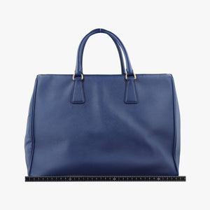 Secondhand Prada Galleria Blue SAFFIANO Leather BN1786 handbag | stylenewstar