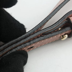 Pre-owned Gucci Bree Microguccissima Pink Leather 449413 shoulderbag | stylenewstar
