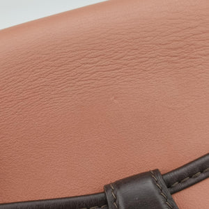 Pre-owned Louis Vuitton Collection Trapezio Pink×Brown leather M97086 shoulderbag | stylenewstar