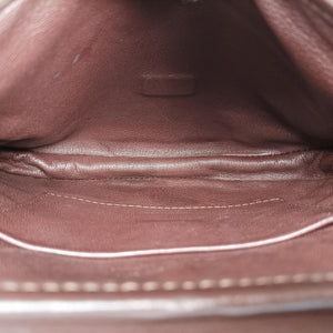 Pre-owned Louis Vuitton Collection Trapezio Pink×Brown leather M97086 shoulderbag | stylenewstar