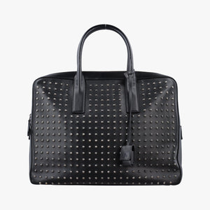 Pre-owned Yves Saint Laurent Briefcase Black Leather 346100 handbag | stylenewstar