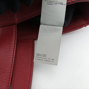 Pre-owned VERSACE Medusa Red Leather handbag | stylenewstar