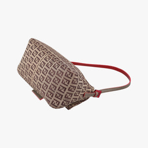 Pre-owned Fendi Baguette Camel Canvas 8BR180 handbag | stylenewstar