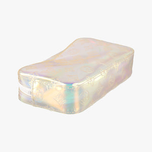 Pre-owned Louis Vuitton Pochette Volga prism pvc vinyl M55261 clutchbag | stylenewstar