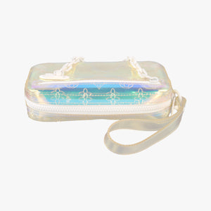 Pre-owned Louis Vuitton Pochette Volga prism pvc vinyl M55261 clutchbag | stylenewstar