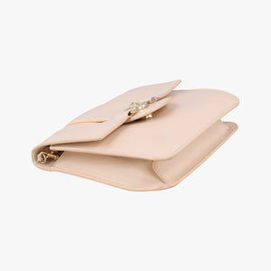 Vintage VERSACE La Medusa Beige Leather shoulderbag | stylenewstar