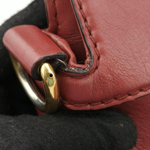 Secondhand Gucci Guccissima Tender Red Leather 269925 shoulderbag | stylenewstar