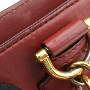 Secondhand Gucci Guccissima Tender Red Leather 269925 shoulderbag | stylenewstar