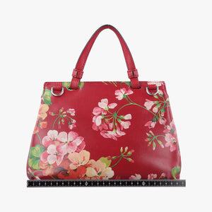 Pre-owned Gucci Bamboo Daily red×Multicolour Leather 370831 handbag | stylenewstar