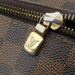 Pre-owned Louis Vuitton BROOKLYN MM EBENE Damier Canvas N51211 shoulderbag | stylenewstar