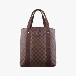 Secondhand Louis Vuitton Cabas Bobur EBENE Damier Canvas N52006 handbag | stylenewstar