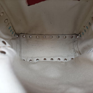 Pre-owned Valentino Rockstud Pink Leather backpack/rucksack | stylenewstar