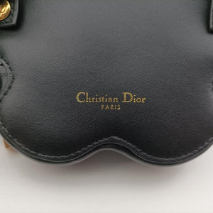 Pre-owned Christian Dior 30 Montaigne Removable Black Lambskin bum bag/waist bag | stylenewstar