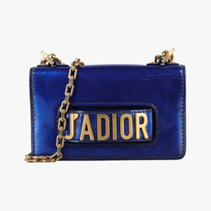 Vintage Christian Dior J'adior Blue Patent shoulderbag | stylenewstar
