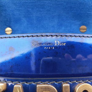 Vintage Christian Dior J'adior Blue Patent shoulderbag | stylenewstar