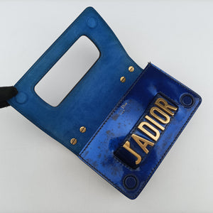 Vintage Christian Dior J'adior Blue Patent shoulderbag | stylenewstar