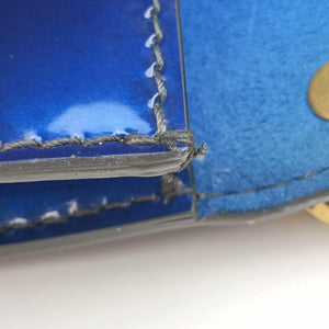 Vintage Christian Dior J'adior Blue Patent shoulderbag | stylenewstar