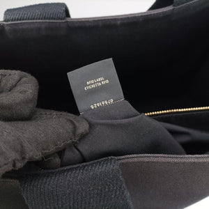 Pre-owned Fendi Fendace La Medusa Black×yellow canvas 8BH395 handbag | stylenewstar
