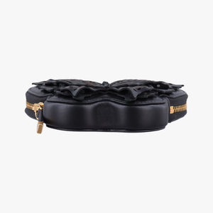 Pre-owned Christian Dior 30 Montaigne Removable Black Lambskin bum bag/waist bag | stylenewstar