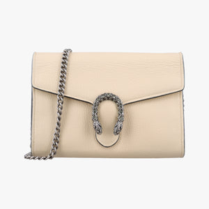 Secondhand Gucci Dionysus White Leather 401231 shoulderbag | stylenewstar