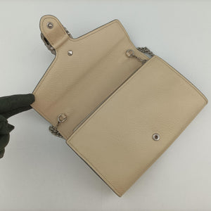 Secondhand Gucci Dionysus White Leather 401231 shoulderbag | stylenewstar
