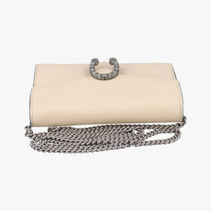 Secondhand Gucci Dionysus White Leather 401231 shoulderbag | stylenewstar