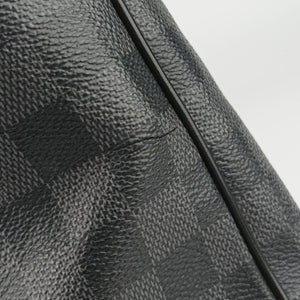 Vintage Louis Vuitton TADAO Noir Damier Graphite N51192 shoulderbag | stylenewstar