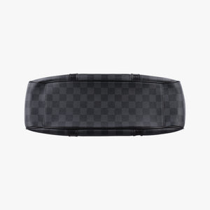 Vintage Louis Vuitton TADAO Noir Damier Graphite N51192 shoulderbag | stylenewstar