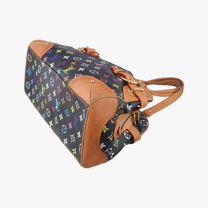 Pre-owned Louis Vuitton CLAUDIA Noir Monogram Multicolor M40194 shoulderbag | stylenewstar