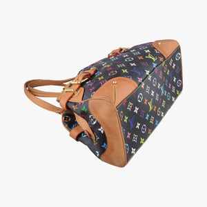 Pre-owned Louis Vuitton CLAUDIA Noir Monogram Multicolor M40194 shoulderbag | stylenewstar