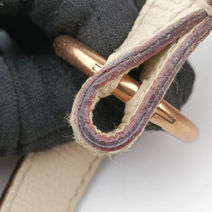 Secondhand Gucci Horsebit Hobo Beige Leather 114890 handbag | stylenewstar