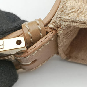 Secondhand Fendi Zucchino Beige canvas 8BR036 handbag | stylenewstar