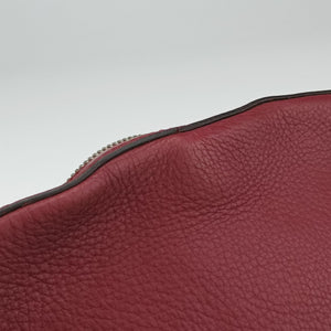 Pre-owned Gucci Soho Burgundy Leather 308364 shoulderbag | stylenewstar
