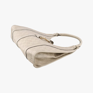 Pre-owned Gucci New Jackie White Leather 203494 handbag | stylenewstar