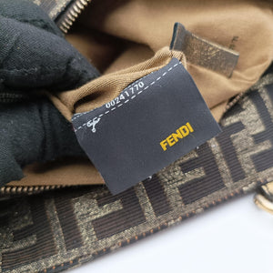 Vintage Fendi Mia Brown canvas 8BR616 handbag | stylenewstar