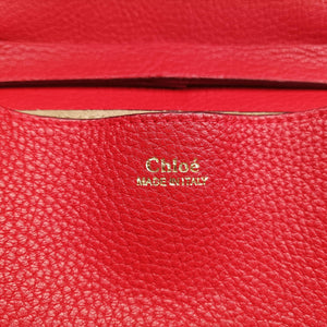 Pre-owned Chloe DREW Red Leather shoulderbag | stylenewstar