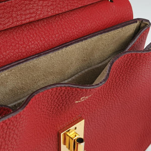 Pre-owned Chloe DREW Red Leather shoulderbag | stylenewstar