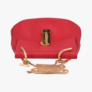 Pre-owned Chloe DREW Red Leather shoulderbag | stylenewstar