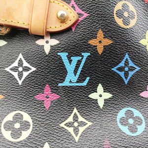 Pre-owned Louis Vuitton CLAUDIA Noir Monogram Multicolor M40194 handbag | stylenewstar